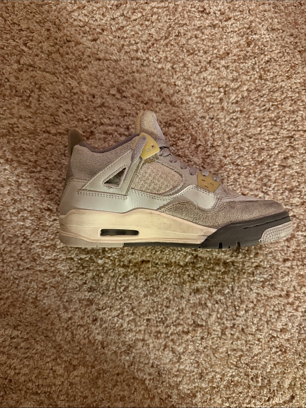 Jordan 4 Photon Dust Kids Size 4